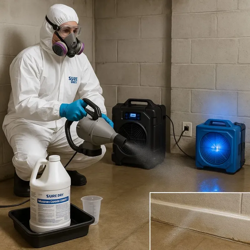 Sanitization and Odor Removal process in Menominee, MI