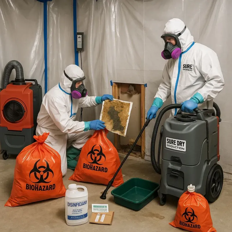 Contaminated Water Handling Protocols process in Menominee, MI