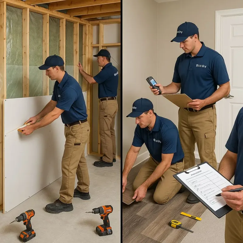 Repairs and Reconstruction process in Menominee, MI