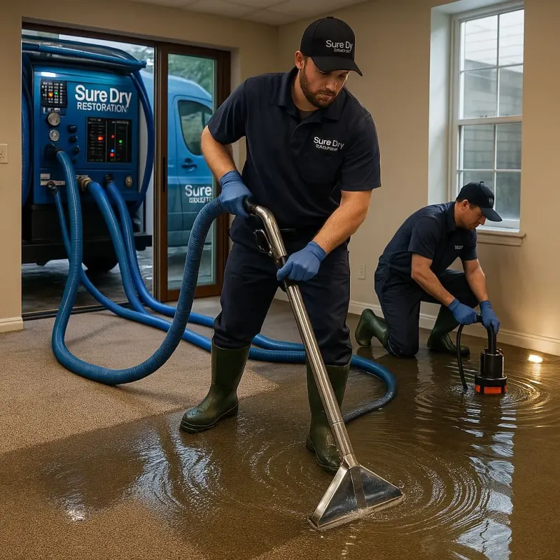 Water Extraction and Removal process in Menominee, MI